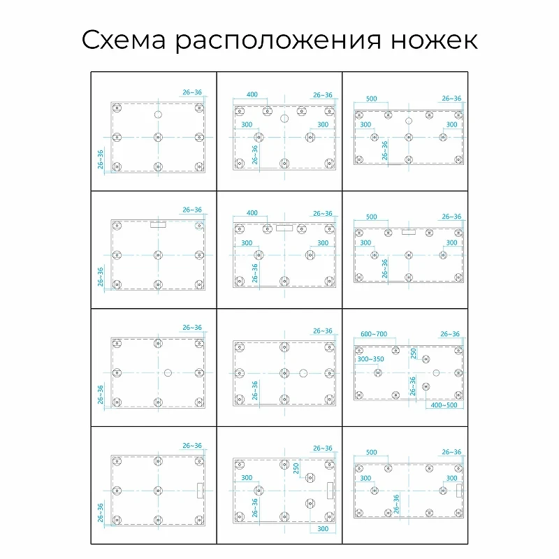 Душевой поддон из искусственного камня RGW Stone Tray ST-W 130x90 16152913-01 Белый