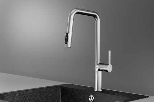 Смеситель для кухни Granula 9011 цвет Нержавеющая сталь