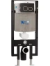 Инсталляция WeltWasser WW Amberg 497 BL 10000008218 с клавишей смыва цвет Черный
