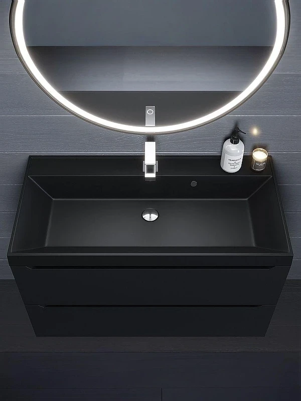 Раковина Uperwood Classic Quartz 90 291030011 цвет Уголь