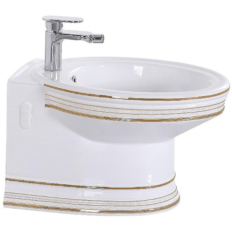 Биде CeramaLux Lux Classic 4289 подвесное Белое