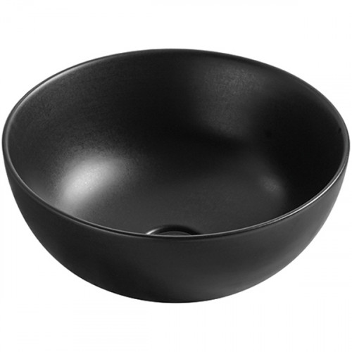 Раковина-чаша Ceramicanova Element 35 CN6004 Черная матовая фаянс накладная