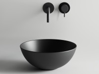 Раковина-чаша Ceramicanova Element 35 CN6004 Черная матовая фаянс накладная