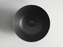 Раковина-чаша Ceramicanova Element 35 CN6004 Черная матовая фаянс накладная