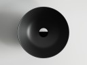 Раковина-чаша Ceramicanova Element 35 CN6004 Черная матовая фаянс накладная
