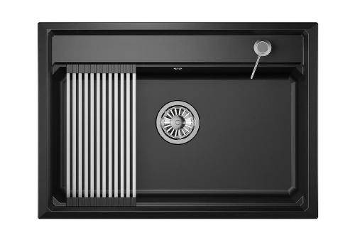 Кухонная мойка Granula Kitchen Space 73 7301 цвет Шварц
