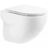 Унитаз BelBagno Onda BB066CHR/BB870SC подвесной с сиденьем Микролифт фаянс подвесной