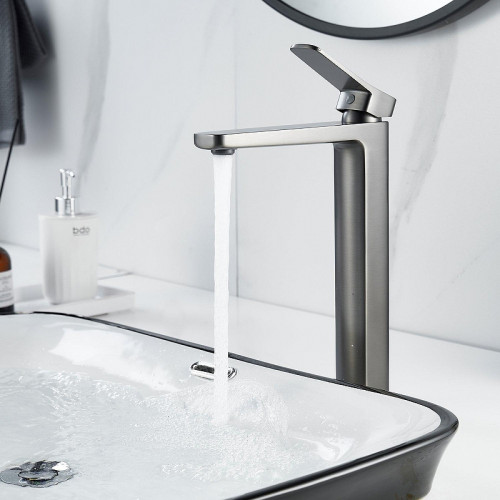 Смеситель для раковины Raffine F1199T цвет Оружейная сталь