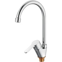 Смеситель для кухни Ledeme H03 5803L Хром латунь