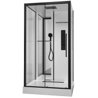 Душевая кабина Black&amp;White Galaxy 8028000 с гидромассажем