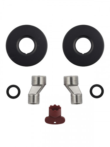 Смеситель для душа Wonzon & Woghand Arnie WW-694101-MB цвет Черный матовый