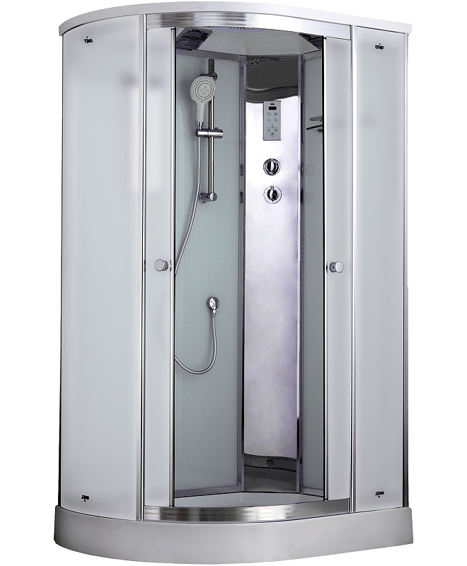 Душевая кабина Timo Comfort 120х85 R T-8802RF-T-STUN-T-CH/C с баней без гидромассажа