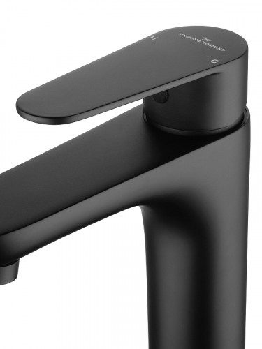 Смеситель для раковины Wonzon &amp; Woghand Alfa WW-A40202-MB цвет Черный матовый