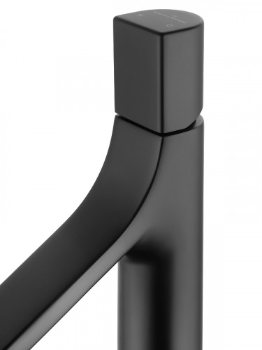 Смеситель для раковины Wonzon & Woghand The One WW-H1011-MB цвет Черный матовый