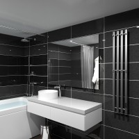 Электрический полотенцесушитель Маргроид Inaro профильный 1200x210 Inaro-12018-1081-7024 Графитовый серый нержавеющая сталь