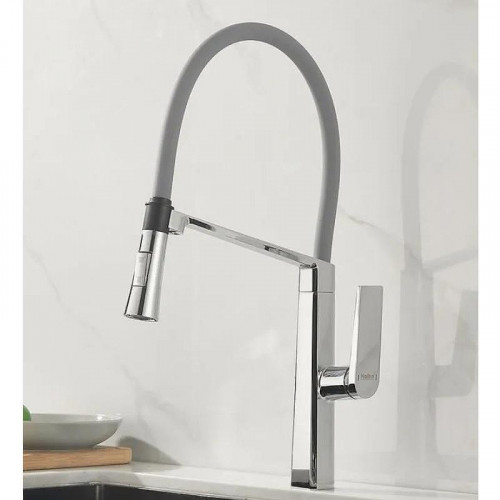 Смеситель для кухни Haiba HB73827 цвет Хром