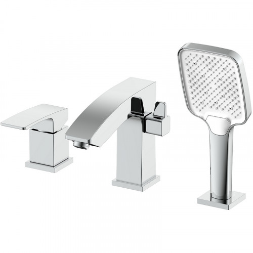 Смеситель на борт ванны Raglo R01.31 Хром латунь