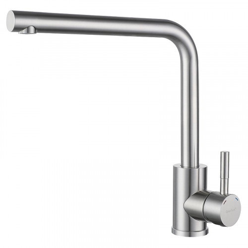 Смеситель для кухни GranFest Z-5411 цвет Нержавеющая сталь