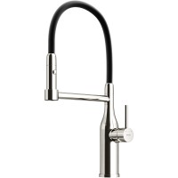 Смеситель для кухни Sancos Pride SC4011BNG Нержавеющая сталь Черный латунь