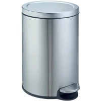 Ведро для мусора WeltWasser Lora MT 20L 10000013393 Сталь матовая