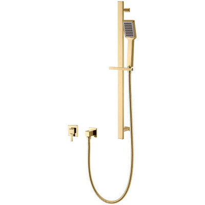 Смеситель для душа Caprigo Diamante 50-115-oro Золото латунь встраиваемый