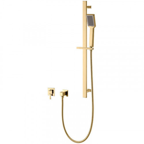 Смеситель для душа Caprigo Diamante 50-115-oro Золото латунь встраиваемый