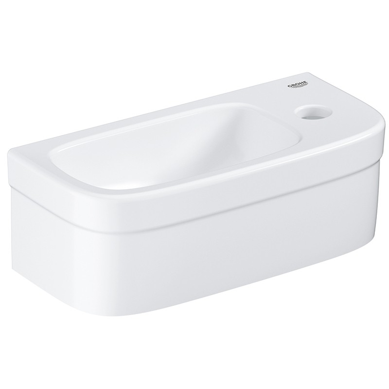 Раковина Grohe Euro Ceramic 37 39327000 Белая фарфор подвесная