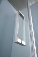 Душевой уголок Cezares Silder 100х100 SLIDER-R-2-90/100-C-Cr профиль Хром стекло прозрачное