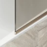 Шторка на ванну Maybah Glass MGV-150-2у 740x1400 в узком профиле Бронза стекло бронзовое матовое