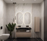 Зеркало Boheme Armadi Art Vallessi 60 568-G-MDF с подсветкой Золото стекло