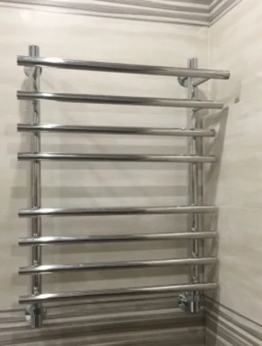 Водяной полотенцесушитель Ника Bamboo ЛБ 3 50x50 Хром нержавеющая сталь