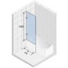 Шторка на ванну Riho VZ Scandic NXT X409 60х150 G001159120 (GX00493C0) профиль Хром стекло прозрачное
