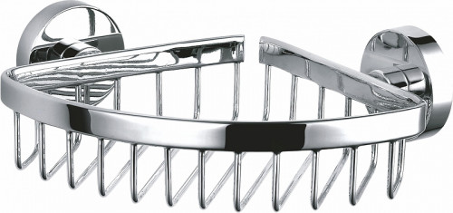 Полка корзина Wonzon &amp; Woghand Easy WW-8144 угловая цвет Хром