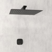 Душевая система WasserKRAFT Nuthe A9151.219.162 Черная матовая латунь встраиваемый