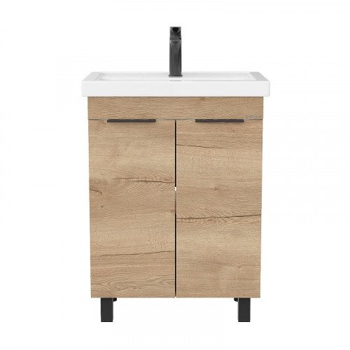 Тумба под раковину Onika Легран 60 106159 цвет Дуб галифакс