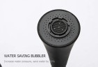 Смеситель для кухни Frap H17-6 F4417-6 Черный матовый латунь