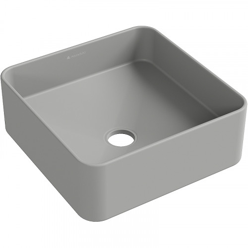 Раковина-чаша Aqueduto Espiral 37 ESP0330 Серая матовая фарфор накладная