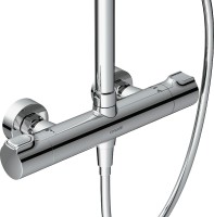 Душевая система Cersanit Odra 63069 с термостатом Хром нержавеющая сталь на стену