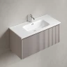 Тумба под раковину Sancos Snob R 1.0 100 SNR1.0100SM подвесная цвет Doha Soft