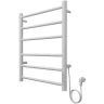 Электрический полотенцесушитель Azario Parma 500x600 П6 AZ10856W диммер справа Белый