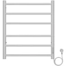 Электрический полотенцесушитель Azario Parma 500x600 П6 AZ10856W диммер справа Белый