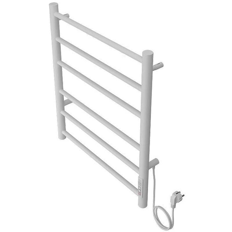 Электрический полотенцесушитель Azario Parma 500x600 П6 AZ10856W диммер справа Белый