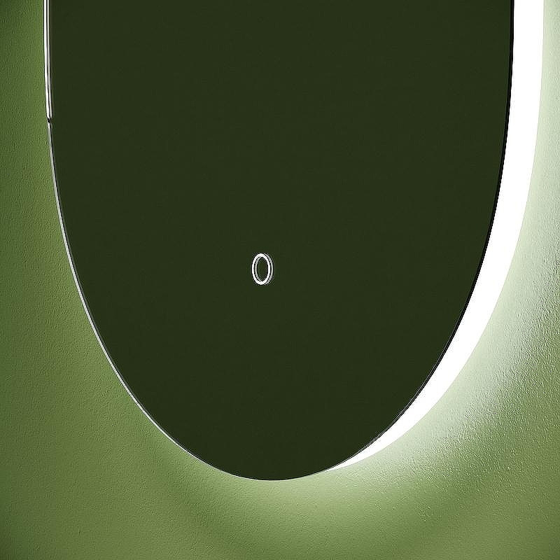 Зеркало Sancos Oval 45 OV45C с подсветкой с сенсорным выключателем и диммером