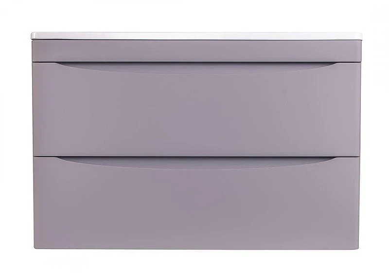 Тумба под раковину Creto Oro 90 24-HN90-GR подвесная цвет Серый люкс