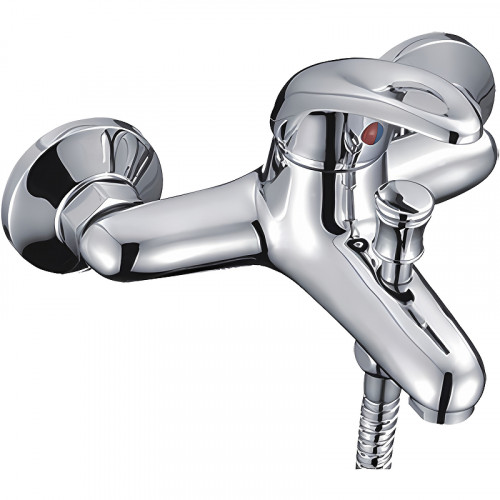 Смеситель для ванны Haiba HB3015 Хром на стену
