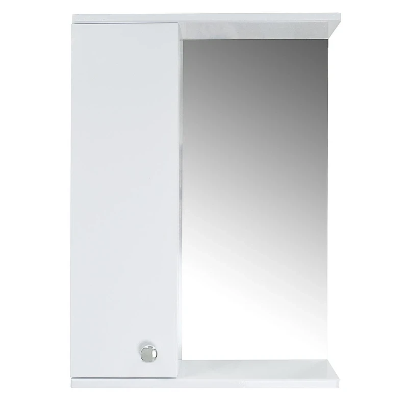 Зеркало со шкафом Loranto Моника 50 L CS00047786 цвет Белый