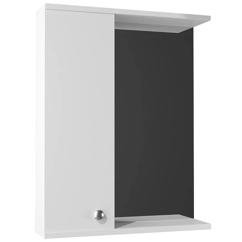 Зеркало со шкафом Loranto Моника 50 L CS00047786 цвет Белый