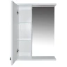 Зеркало со шкафом Loranto Моника 50 L CS00047786 цвет Белый