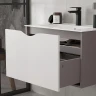 Тумба под раковину Equil Smile 70 tpSMILE70.1Y-04 подвесная цвет Белый Лен антрацит
