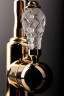 Смеситель для душа Boheme Vogue Crystal 214-CRST Золото латунь на стену